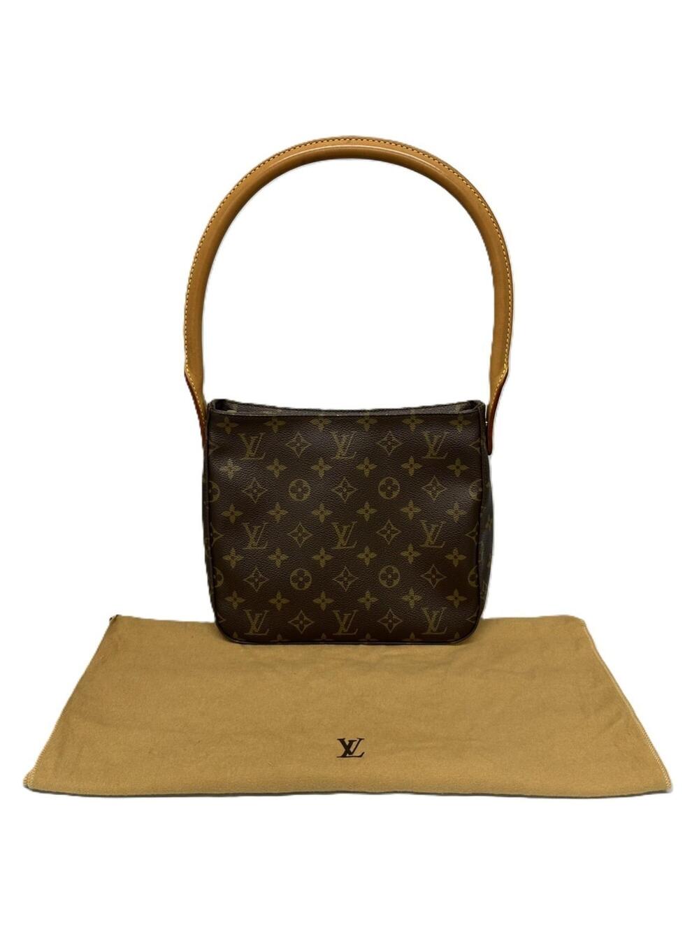 Louis Vuitton Looping Handbag Canvas Mm #357010L86B